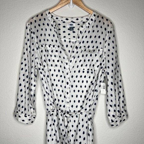 OLD NAVY Women's Button Down Shirt Dress NWT - Picture 3 of 6